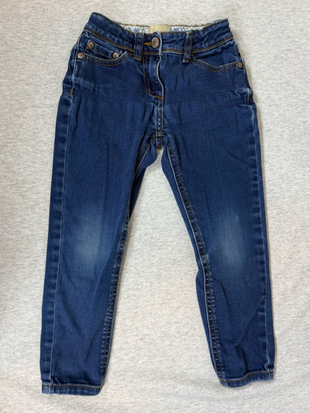 Boden Girls Skinny‎ Jeans - Dark Wash - 5Y